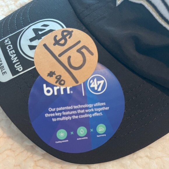 47 NWT Baltimore Ravens Adjustable Cooling Hat - Picture 2 of 4